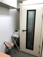 聴力検査室